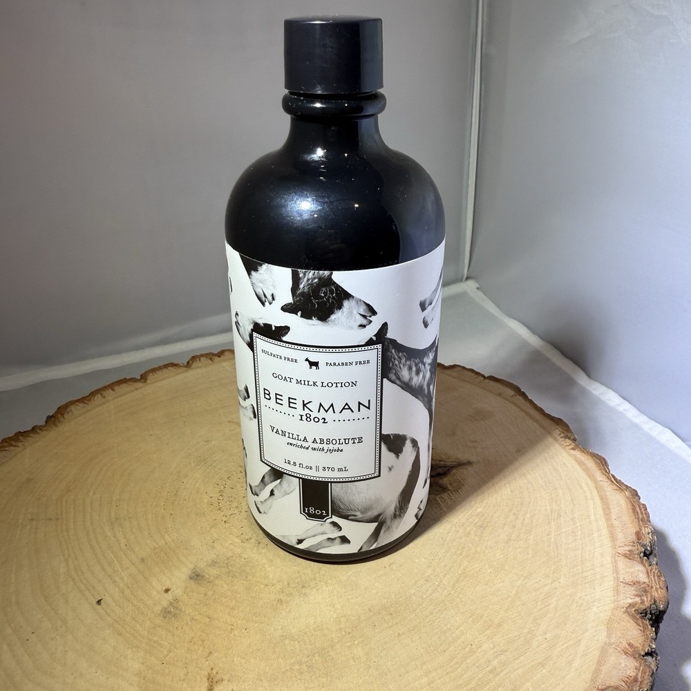 Beekman 1802 Vanilla Absolute Goat Milk Lotion Enriched With Jojoba